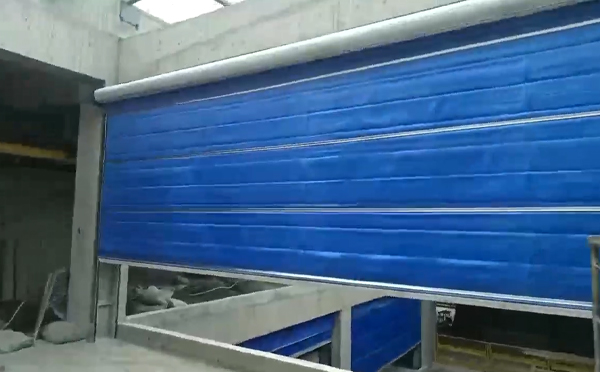 大型物流园区完成巩留防火门整体安装工程