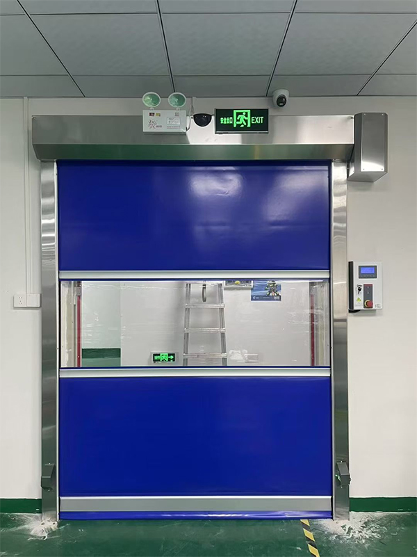 巩留快速巩留卷帘门在冷链物流仓储区的应用实践